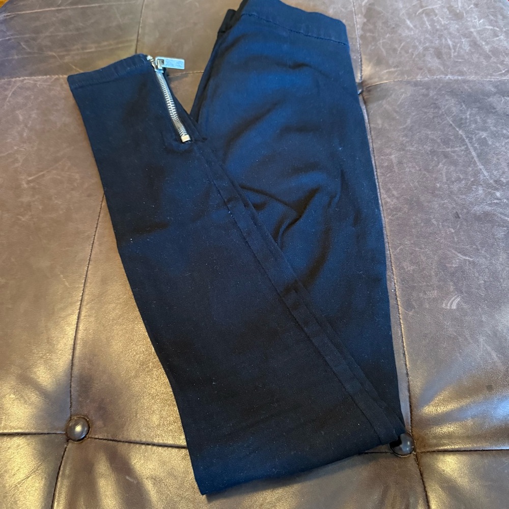 Juicy Couture Black Zippered Pants Small